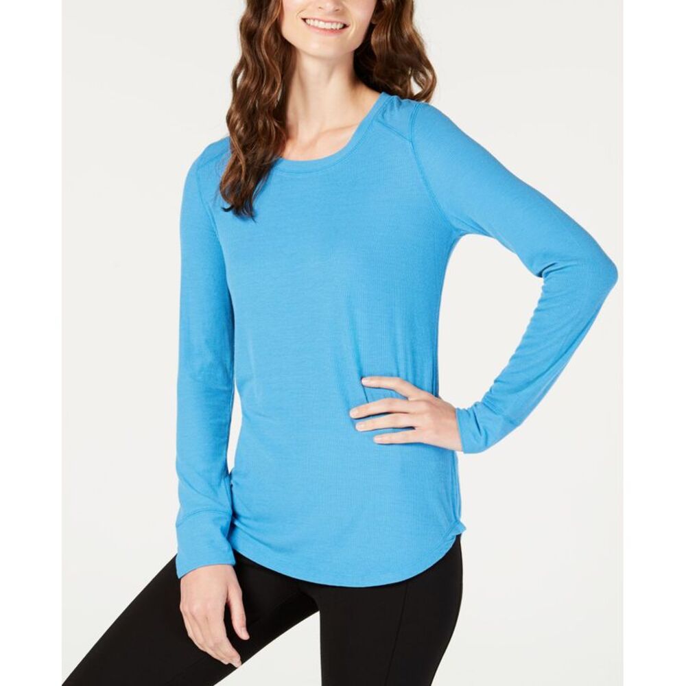 INC International Concepts Ribbed Long Sleeve T-Shirt